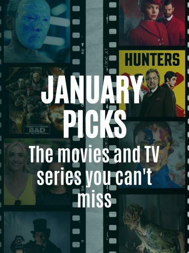 top January movies and tv shows