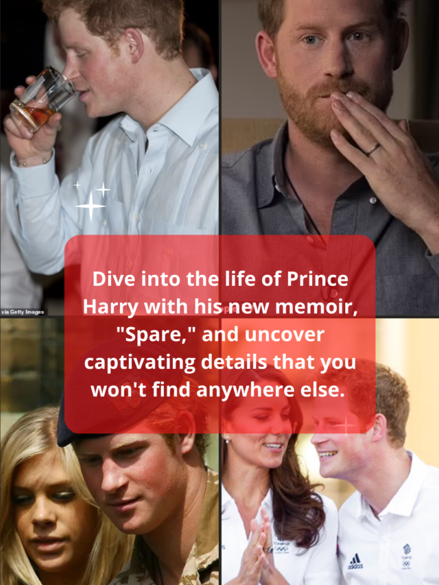 Revelations by Prince Harry in Spare