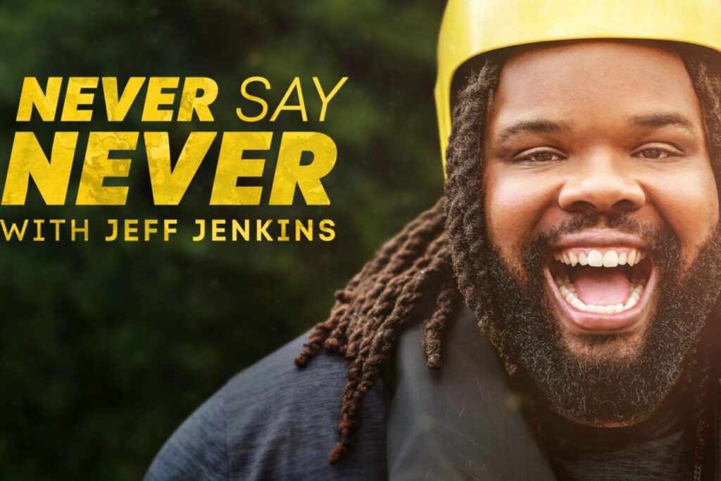 watch Never Say Never with Jeff Jenkins in Australia